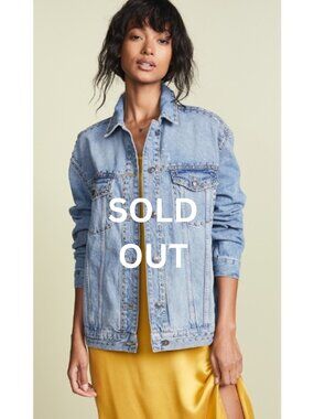 Studded Trucker Denim Jacket